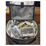 Collection of various vintage audio tapes