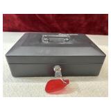 Sentry Safe cash box, and house numbers.
