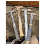 Bundle of misc hammers