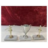 Vintage  trophies.
