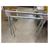 2 Craftsman Essential Metal Sawhorses.