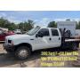 2002 Ford F-450 Super Duty Crew Cab Flatbed Truck