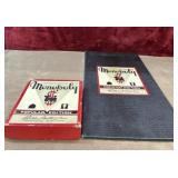 Parker Brothers "Popular Editions, Monopoly game