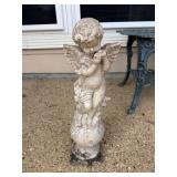 Chippy Cherub Angel Playing Instrument Instrument