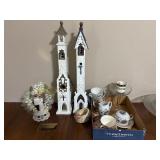 Collection of assorted vintage porcelain and