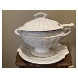 Soup Tureen and Matching Under Platter with