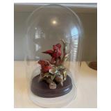 Vintage Lefton porcelain cardinal figurine