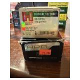 2 Boxes of 38 Special Ammo. 110 and 125 Grain