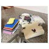 Bundle of Kitchen Towels and Sponges