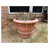 Plastic Planter Pot Faux Terra Cotta Style