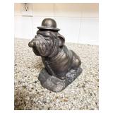 Heavy Metal Bulldog Smoking Cigarette Figure