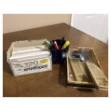 Box of Stuart Hall 120 security-lined envelopes,