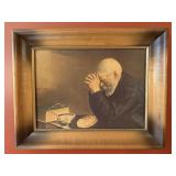 "Grace" Framed Picture, Vintage Reproduction of