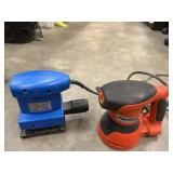2 pc.Drill Master Hand Orbital Sander and Black &