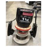 corded Sears Craftsman 1 1/2 Horsepower Router
