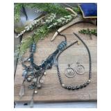 Costume jewelry. Eclectic whimsigoth-style