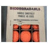 2 pc. White Flyer biodegradable orange trap and