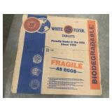 2 pc. White Flyer biodegradable orange trap and