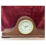 Vintage  Sunbeam quartz tambour-style mantel