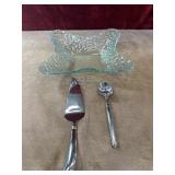 3 pc. Kirklandï¿½s star bowl , wm. A. Rogerï¿½s ice