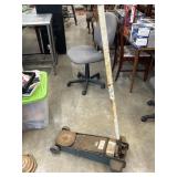 Vintage Sears 2-Ton Hydraulic Floor Jack