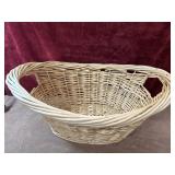 Woven storage basket.