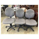Bundle of 3 Rolling Office Chairs