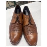 11.5-D Allen Edmonds New Orleans brown woven