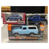 Ford Bronco, Volkswagen Beetle, Chevy Silverado