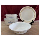 Vintage CorningWare Blue Cornflower casserole