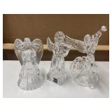 Mikasa "Herald Collection" lead crystal figurine