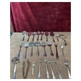 Bundle of serving utensils.