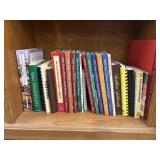 Bundle of cook books. Sweets and everyday meals.