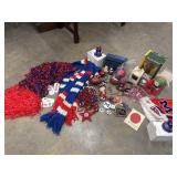Ole Miss Rebels Christmas vintage lot.