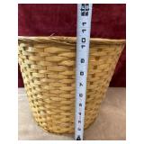 woven wicker basket frosted sugared faux fruit,