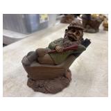 Vintage 1987 "Mulligan" golf gnome figurine