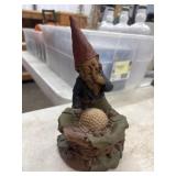 Vintage 1984 "Hogan" golf gnome figurine sculpted