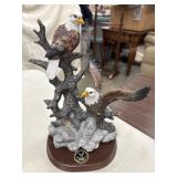 Hand-painted resin Bradford Exchange American