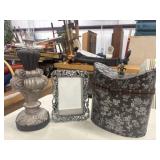 Ornate Horchow Oval Decorative Box, decorative