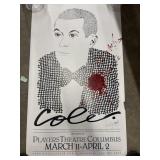 Signed COLE Theatrical Poster