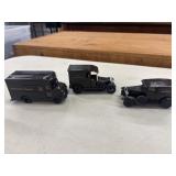 3pc Die-Cast UPS Truck & Cars, UPS Advertising.