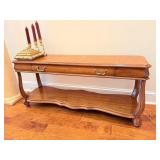 Italian Louis XV Style Foyer Console Table.