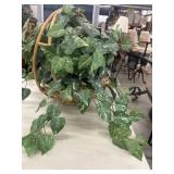 Artificial pothos plant with variegated green and