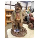 Vintage "Hyke" gnome figurine sculpted by Tom