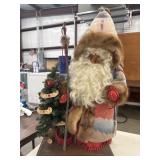 Frontier Santa One-of-a-Kind (OOAK) Folk Art