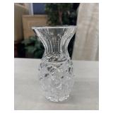 Waterford Crystal vase, design as a "pineapple"
