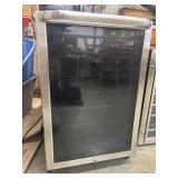 Frigidaire freestanding wine chiller.