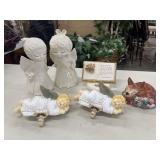 Collection of vintage ceramic and porcelain