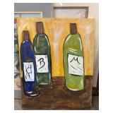 Original canvas painting signed by the artist,
