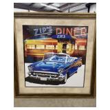Framed "Zip